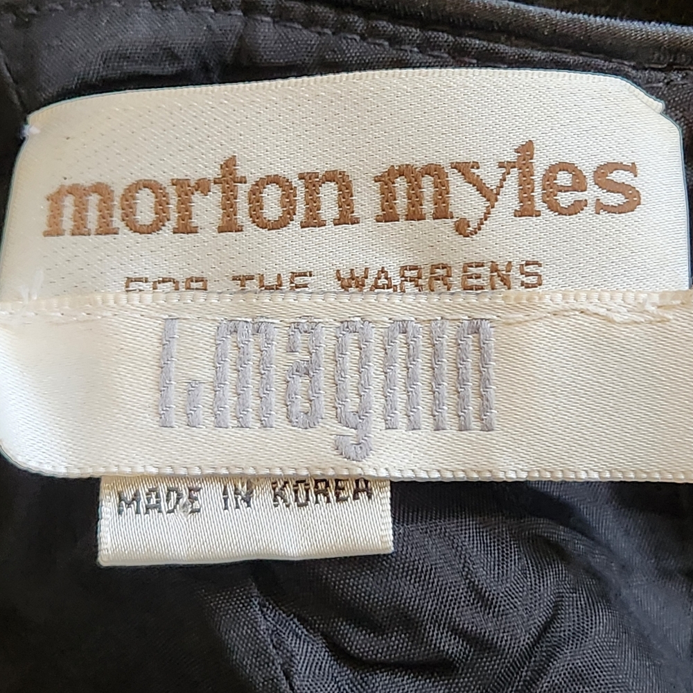 MORTON MYLES- Vintage 1980s Strapless Sequined Mini Dress - M - Picture 13 of 14